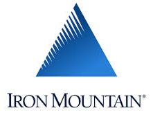 the logo of Iron Mountain company